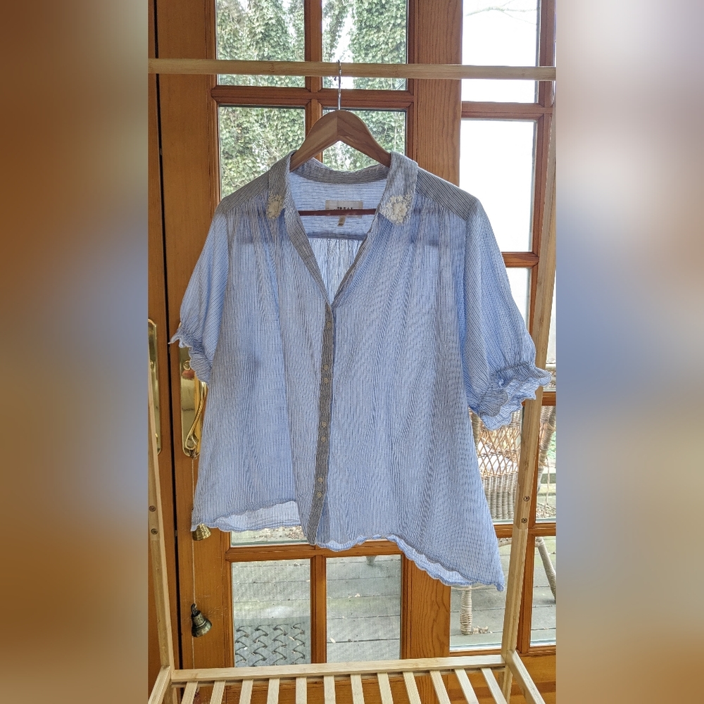 The Great embroidered blouse